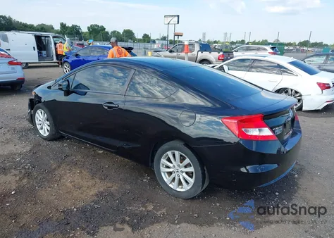 2012 Honda Civic Ex from USA, damaged, VIN 2HGFG3B89CH551104